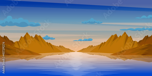 Mountains Background 

