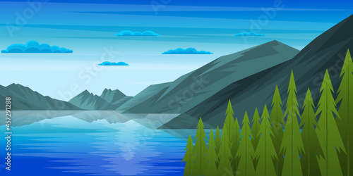 Mountains Background 

