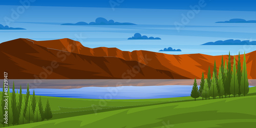 Mountains Background 


