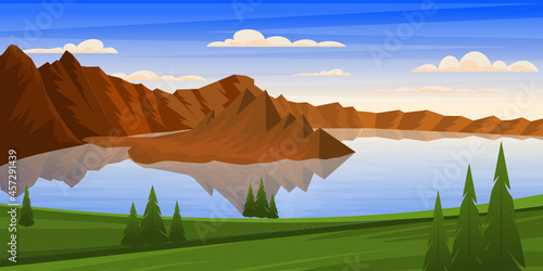 Mountains Background 

