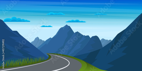 Mountains Background 

