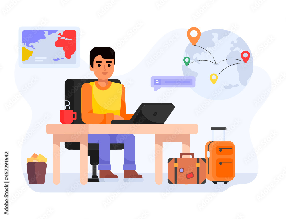 Obraz premium Online Destination