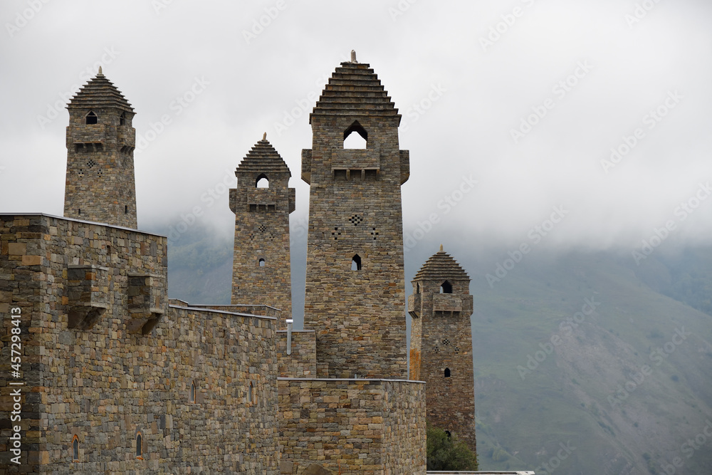 Fototapeta premium Sharoy Historical and Architectural Complex. Chechnya. Russia