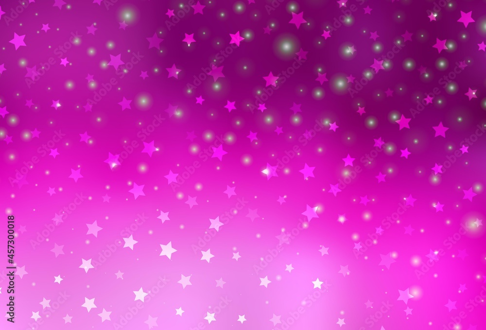 Light Pink vector template in carnival style.