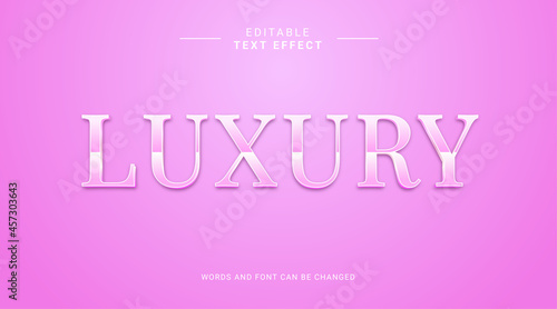 Editable text effect bold modern color style. Sale special premium trend space