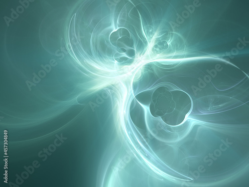 Photos Abstract fractal art background, suggestive of light refraction and caustics in water