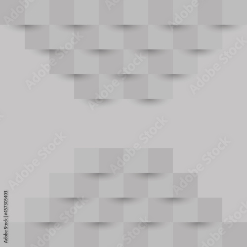 Abstract geometric grey background for banner.