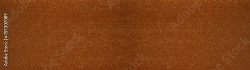 Grunge rusty dark metal stone background corten steel texture banner panorama