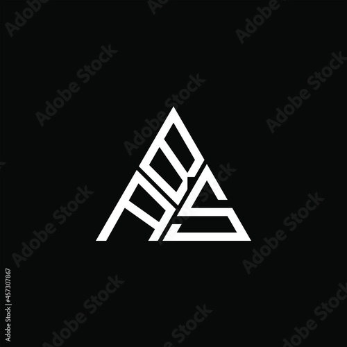 BAS letter logo creative design. BAS unique design
