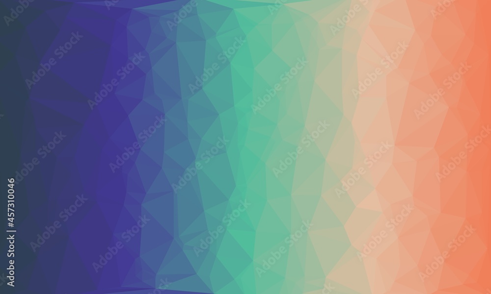 Fototapeta premium vibrant abstract geometric background with poly pattern