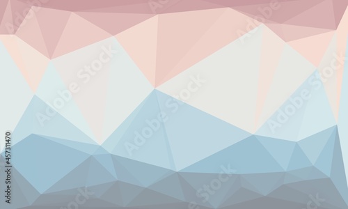 vibrant minimal multicolored polygonal background