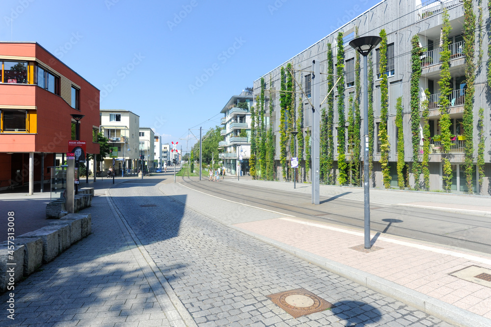 Freiburg im Breisgau, Vauban, new residential area Freiburg im Breisgau, Vauban, new residential area