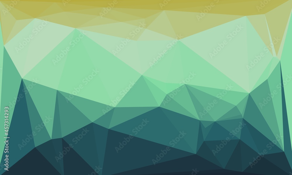Obraz premium vibrant creative prismatic background with polygonal pattern