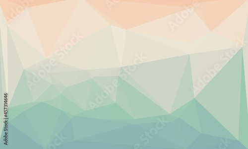 vibrant Colorful geometric background with mosaic design in light colors