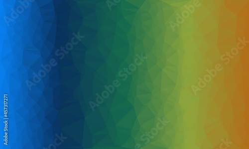 Wallpaper Mural vibrant creative prismatic background with polygonal pattern Torontodigital.ca