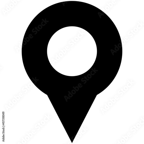 location icon on white background