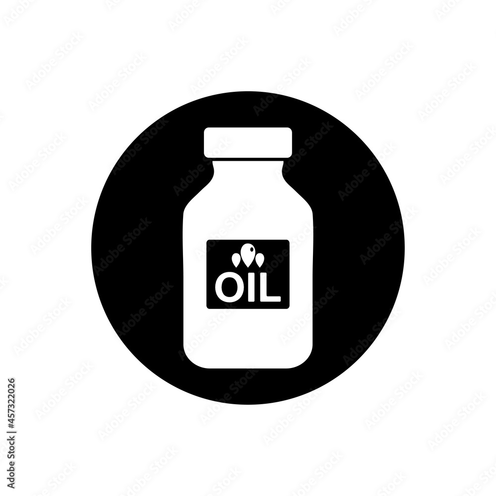 Oil Bottle Icon. Rounded Button Style Editable Vector EPS Symbol Illustration. Oil Bottle Icon. Rounded Button Style Editable Vector EPS Symbol Illustration.