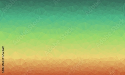 Wallpaper Mural vibrant abstract colorful polygonal background Torontodigital.ca