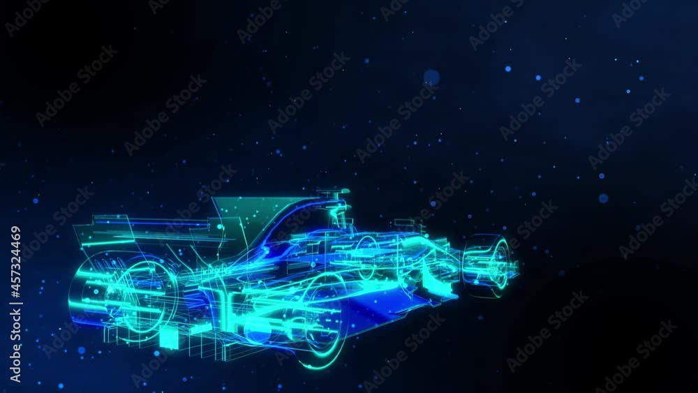 blue background with particles blue background with particles