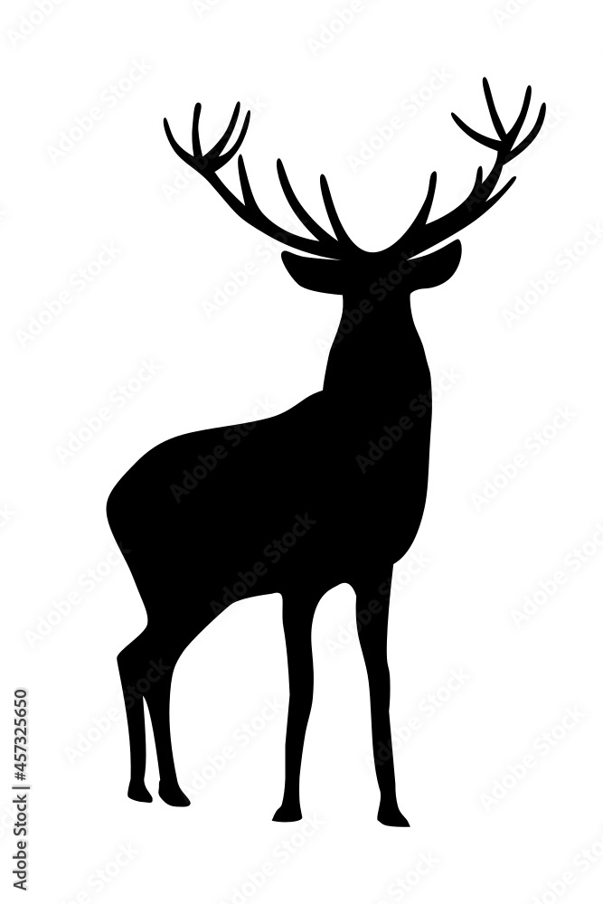reindeer vector image reindeer vector image