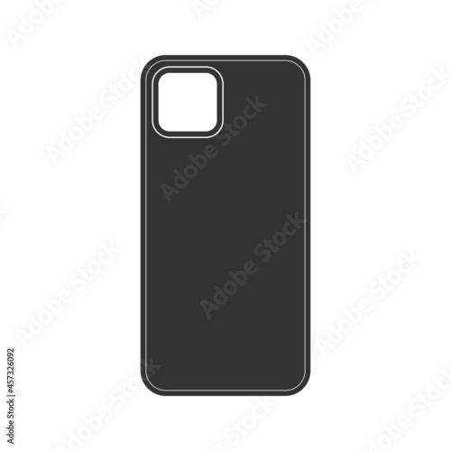 Phone case icon isolated on white background. Accessory symbol modern, simple, vector, icon for website design, mobile app, ui. Vector Illustration