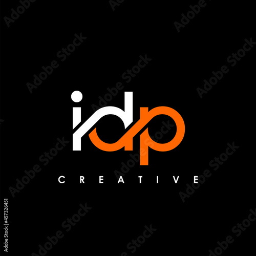 IDP Letter Initial Logo Design Template Vector Illustration photo