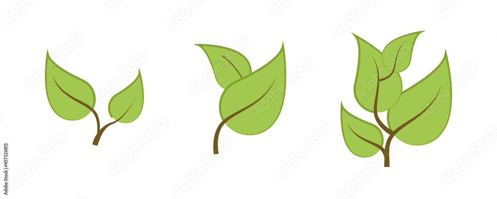 Grass, tree and branches vector icon set. Contains Such Symbols As Plant, Leaf. Editable Stroke. Colorful icon set. Grass, tree and branches vector icon set. Contains Such Symbols As Plant, Leaf. Editable Stroke. Colorful icon set.