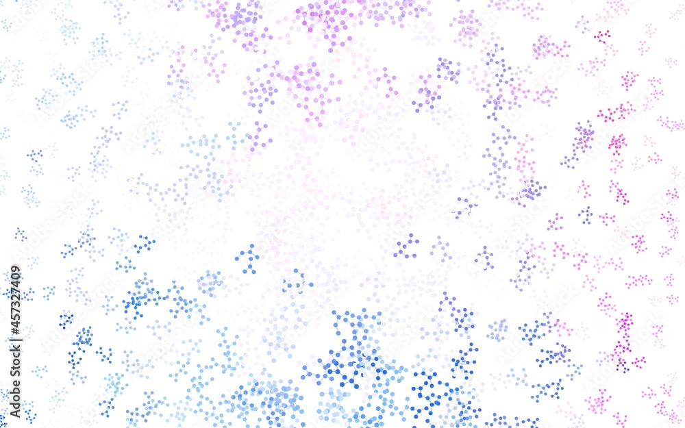 Light Blue, Red vector background with forms of artificial intelligence. Light Blue, Red vector background with forms of artificial intelligence.