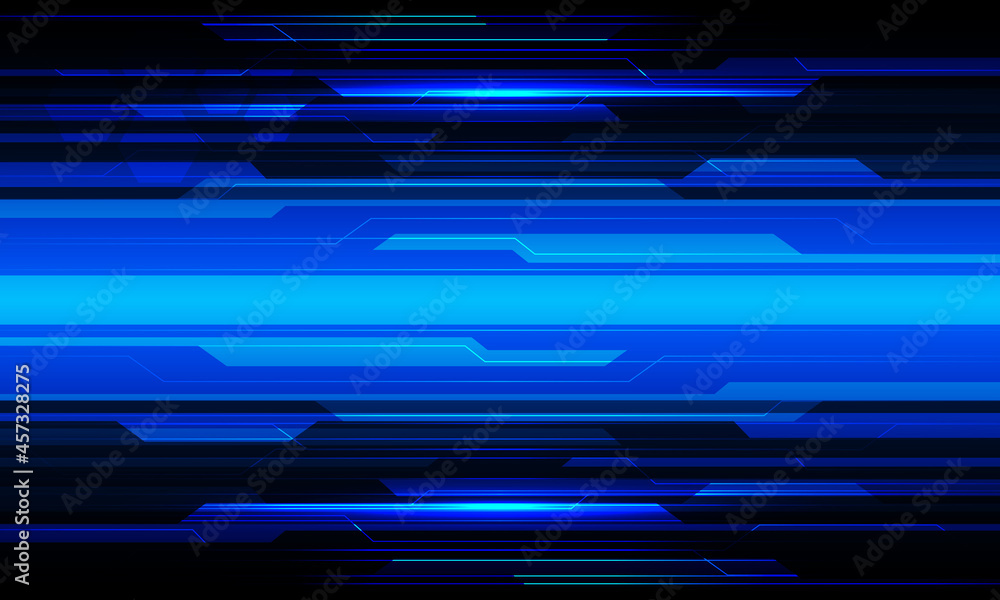 Abstract blue light cyber circuit geometric design modern futuristic technology background vector Abstract blue light cyber circuit geometric design modern futuristic technology background vector