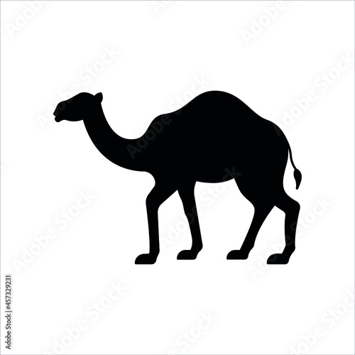 Camel Silhouette Vector  shape icon