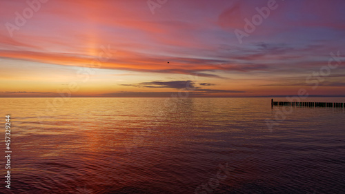 Morgenhimmel an der Ostsee © helmut Schmidt