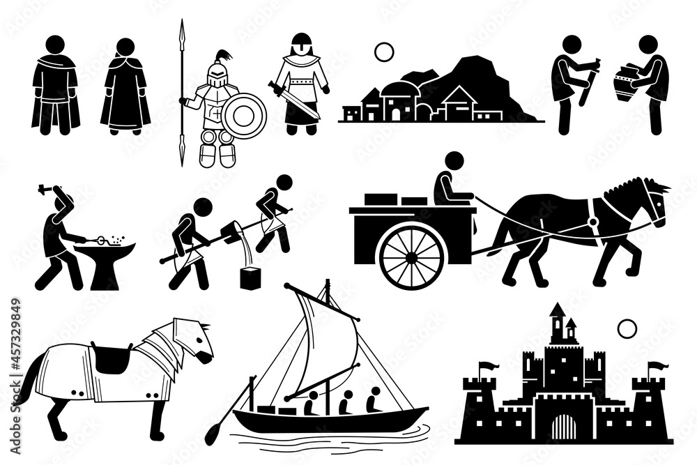 Ancient History Iron Age Medieval Human Civilization in Middle Age