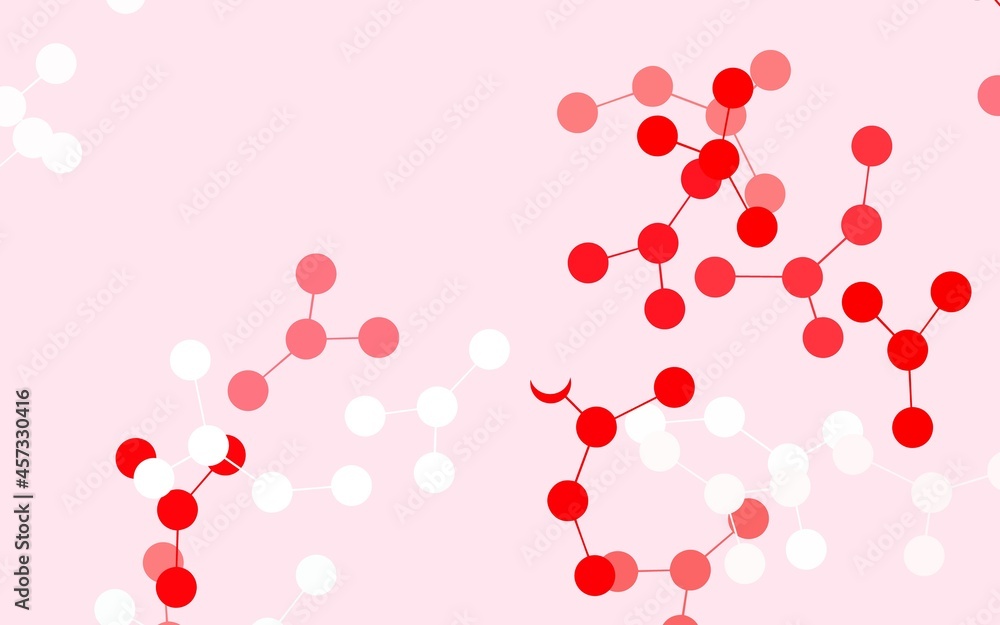 Light Red vector texture with artificial intelligence concept. Light Red vector texture with artificial intelligence concept.