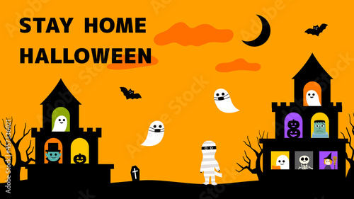 ステイホーム　ハロウィン