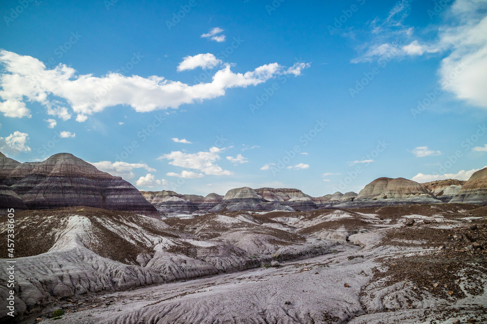 The Blue Mesa Trail in Petrified Forest National Park, Arizona