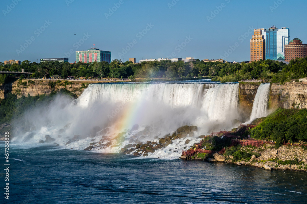 The well known Niagara Falls in Canada, Ontario The well known Niagara Falls in Canada, Ontario