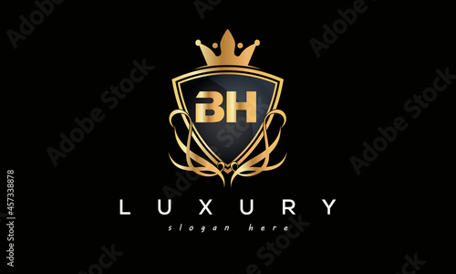 BH creative luxury letter logo