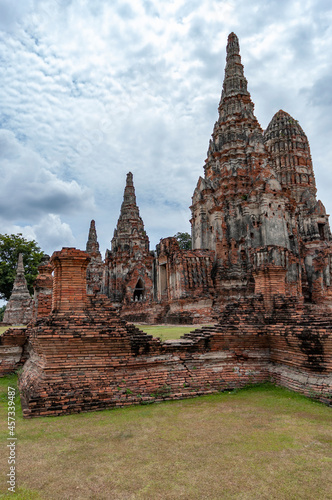 Wat Chaiwatthanaram in Ayutthaya, Thailand. © gema23