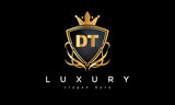 DT creative luxury letter logo