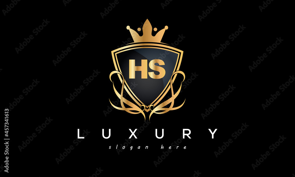 HS creative luxury letter logo