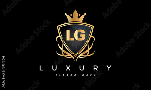 LG creative luxury letter logo