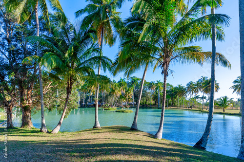 Photography Lake 'San Jose' (Saint Joseph) in Mayajigua, Sancti Spiritus, Cuba