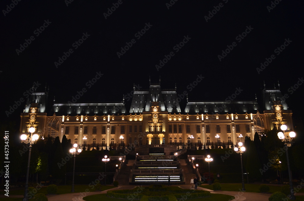 Palace in the night