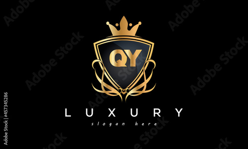 QY creative luxury letter logo