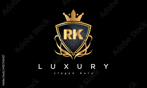 RK creative luxury letter logo