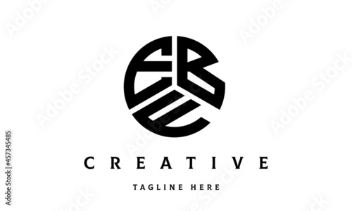 EBF creative circle three letter logo