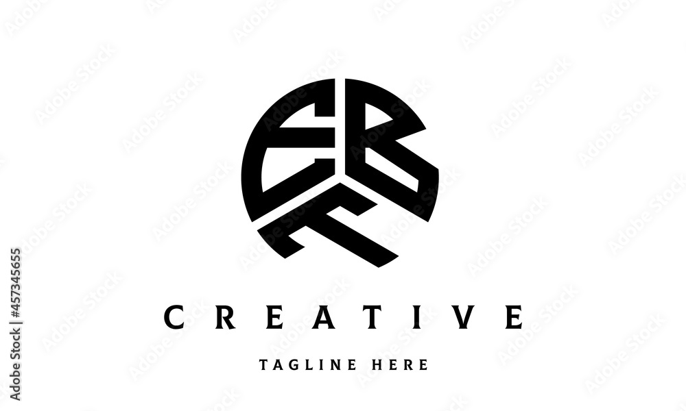 EBT creative circle three letter logo EBT creative circle three letter logo