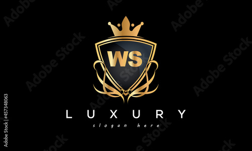 WS creative luxury letter logo