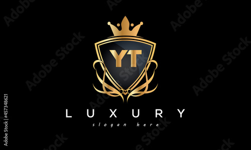 YT creative luxury letter logo