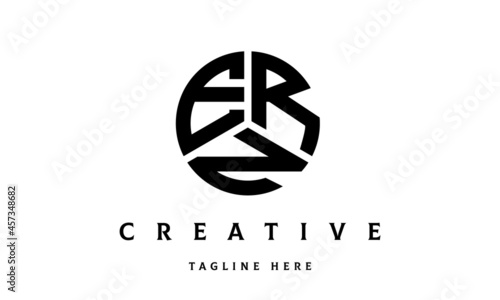 ERN creative circle three letter logo